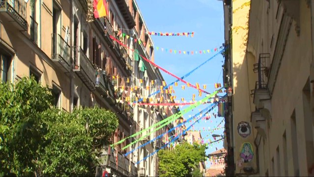 El barrio madrileño de Malasaña finaliza sus fiestas