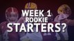NFL draft - the potential offensive week 1 starters