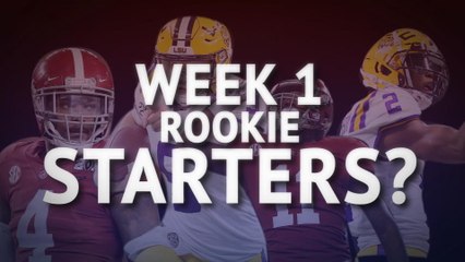 NFL draft - the potential offensive week 1 starters
