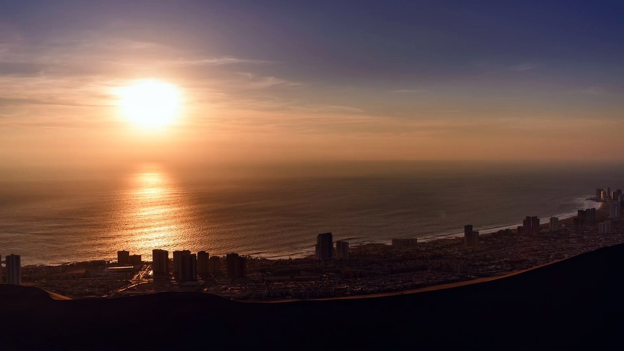 Sunset Iquique 4K Time-Lapse