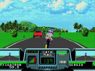Let´s Play Road Rash 3 (SEGA) - LEVEL 2 - RACE 1 - BRAZIL - No Commentary