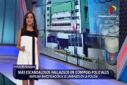 Más escandalosos hallazgos en millonarias compras policiales durante la pandemia