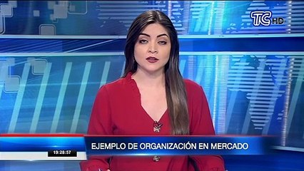 Mercado en Cuenca se ha convertido en ejemplo de organización y respeto de normas sanitarias
