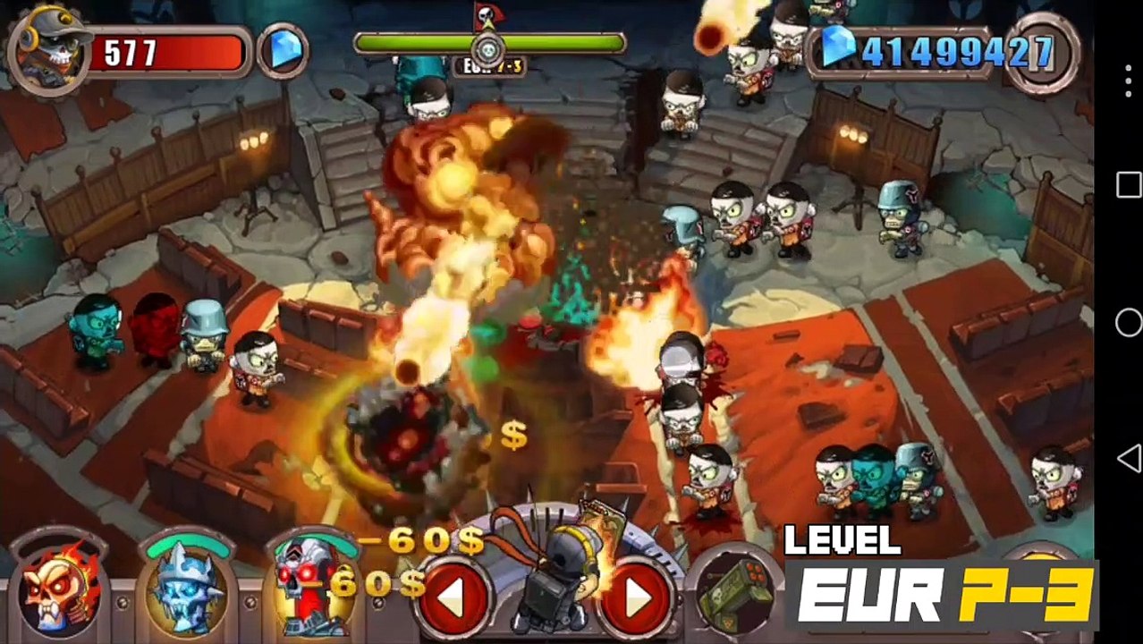 EUROPA- STAGE 7 , LEVEL: 1 - 7 | ZOMBIE EVIL - GAMEPLAY ANDORID Y IOS