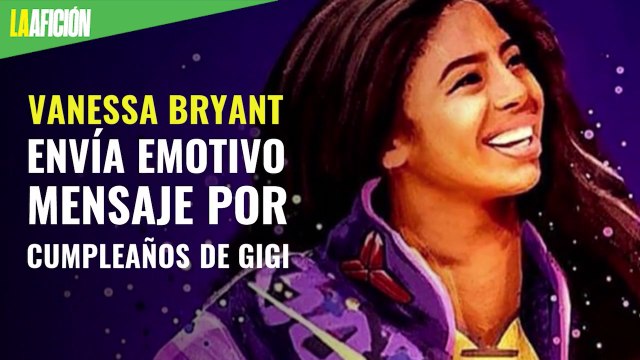 Vanessa Bryant envía emotivo mensaje por cumpleaños de Gigi