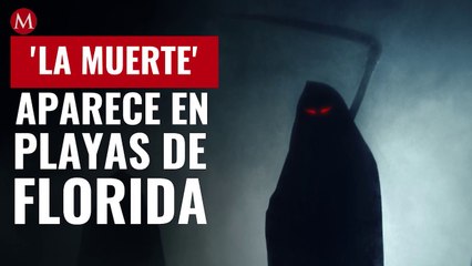 'La Muerte' aparece en playas de Florida para ahuyentar a los bañistas