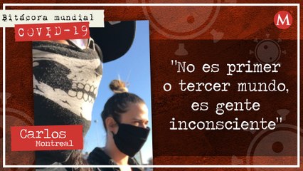 Este es el día a día de un mexicano en cuarentena en Canadá | Bitácora mundial: covid-19