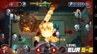 EUROPA- STAGE 5 , LEVEL: 1 - 7 | ZOMBIE EVIL - GAMEPLAY ANDORID Y IOS
