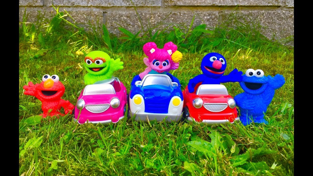 CAR WASH with SESAME STREET Toys and Disney Cars video Dailymotion