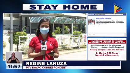 Mga Dabawenyong na-stranded sa Clark Pampanga, nakabalik na sa Davao City