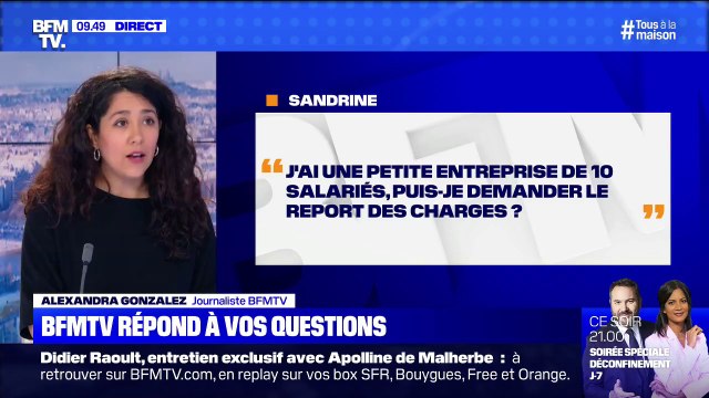 J'ai une petite entreprise de 10 salariés, puis-je demander le report des charges ?