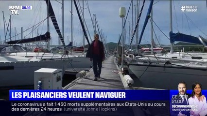 Coronavirus: les plaisanciers veulent naviguer à nouveau