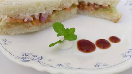Cucumber Sandwich easy recipe | Cold Sandwich | No gas No grill | Healthy snack