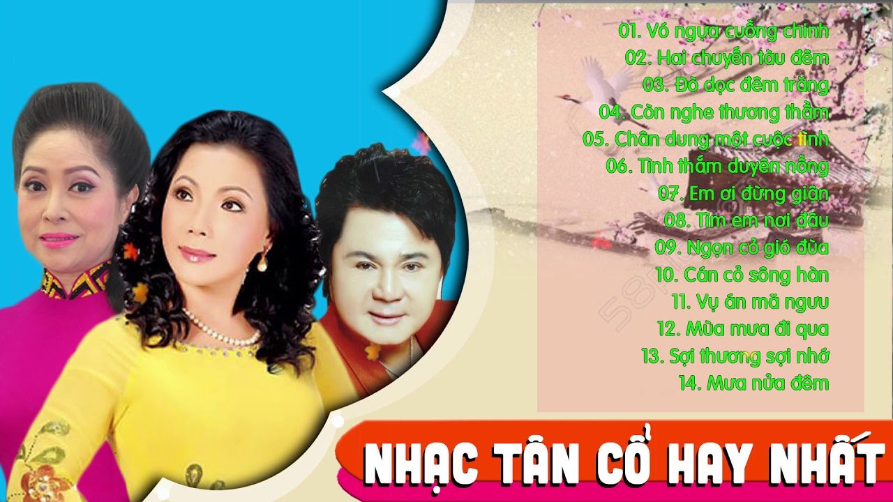 Tân Cổ Giao Duyên - vọng cổ hơi dài Vol 6  những Trích Đoạn Cải Lương Xưa trước 1975 nhiều danh ca