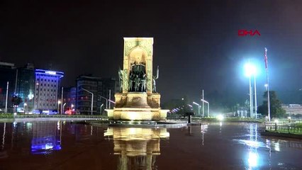 TAKSİM'E KISITLAMANIN KALKMASININ ARDINDAN AKIN ETTİLER