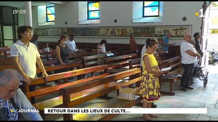 Messe : les fidèles retrouvent le chemin des Eglises