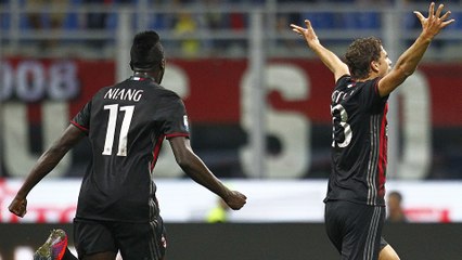 Milan-Sassuolo, Serie A 2016/17: la partita