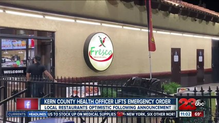 Local emergency order lifted, county official gives  further insight as restaurant owners weigh in