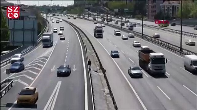 Tem'de çocukların tehlikeli oyunu kamerada