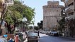 Empty streets in Thessaloniki as Greece prepares to ease lockdown