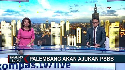 Berstatus Zona Merah, Pemkot Palembang Ajukan PSBB