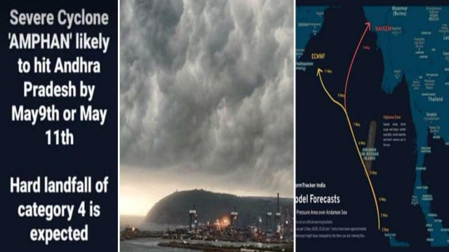 Cyclone Amphan : Severe Cyclonic Storm To Hit Andhra Pradesh, First Cyclone of the Year