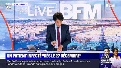 Un patient infecté "dès les 27 décembre" - 04/05