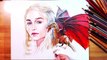 Drawing Daenerys Targaryen(Emilia Clarke), Game of Thrones