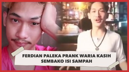 Ferdian Paleka: Kasih Sembako Isi Sampah, Rumah Digeruduk hingga Prank  Minta Maaf