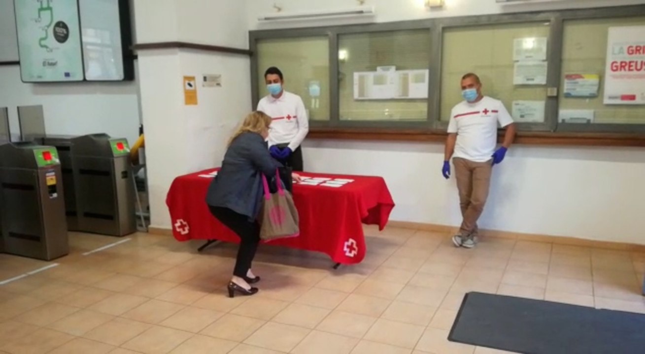 Reparto de mascarillas en las Islas Baleares