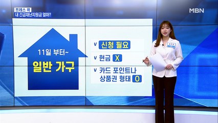 [MBN 프레스룸] 유호정 기자 / 재난지원금, 언제 얼마나 받을까?