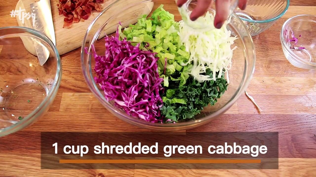 The Best Bacon and Kale Chopped Salad