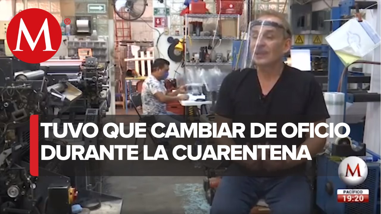 Empresa mexicana cambia de giro ante contingencia de covid-19