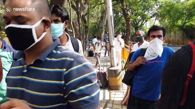 Police release vehicles seized during the COVID-19 lockdown in southern India