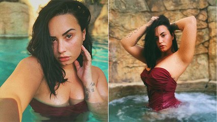 Max Ehrich Sweetly Reacts To Gf Demi Lovato’s Sultry Photos in Swimsuit