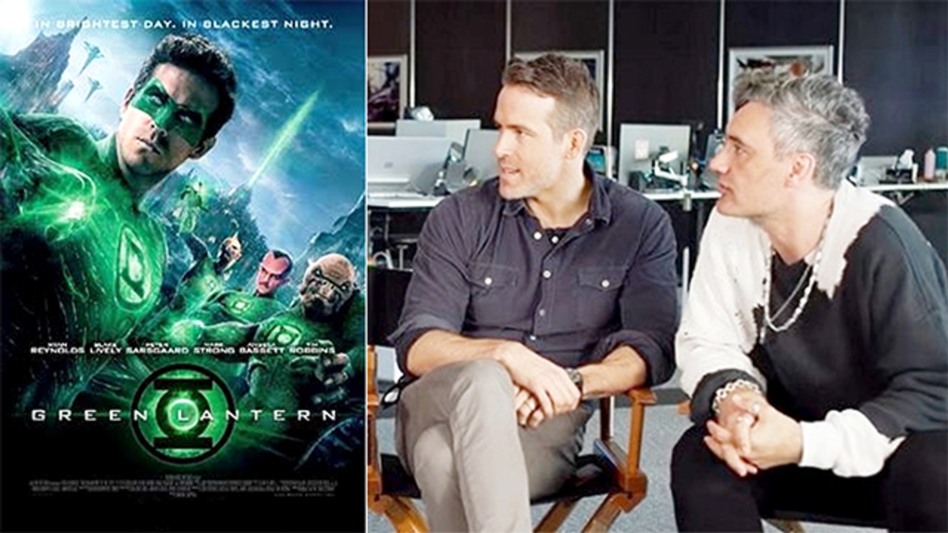 Ryan Reynolds And Taika Waititi Doesn T Remember Working On Green Lantern Video Dailymotion