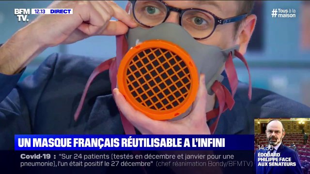 Coronavirus: un masque français réutilisable à l'infini