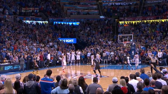 'Bang! Bang!' - Curry stuns Thunder with last second three-pointer