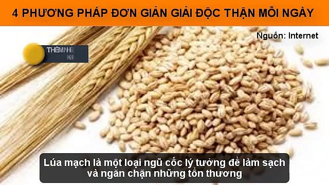 4 PHƯƠNG PHÁP ĐƠN GIẢN GIẢI ĐỘC THẬN MỖI NGÀY