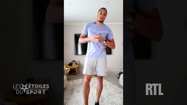 VIDÉO - Sport à la maison durant le confinement : les exercices de Pascal Martinot-Lagarde