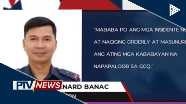 PNP: Peace and order sa GCQ areas, nananatiling maayos