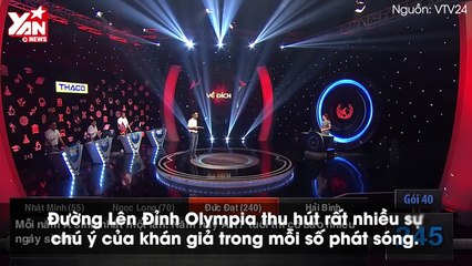nhất lịch sử của Đường Lên Đỉnh Olympia: MC đọc đáp án ai cũng ngã ngửa