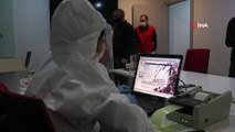 Kocaeli'de işçilere korona virüs taraması yapılıyor