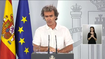 Simón: "Las mascarillas en el ámbito de trabajo son altamente recomendables cuando no se pueda mantener la distancia de seguridad"