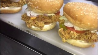 Chicken Broast | Chicken Thunder Burger Recipe | Chicken Broast Recipe | Burger Recipe