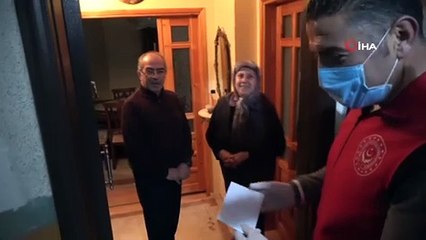 Şehit ailesinden Milli Dayanışma Kampanyasına destek