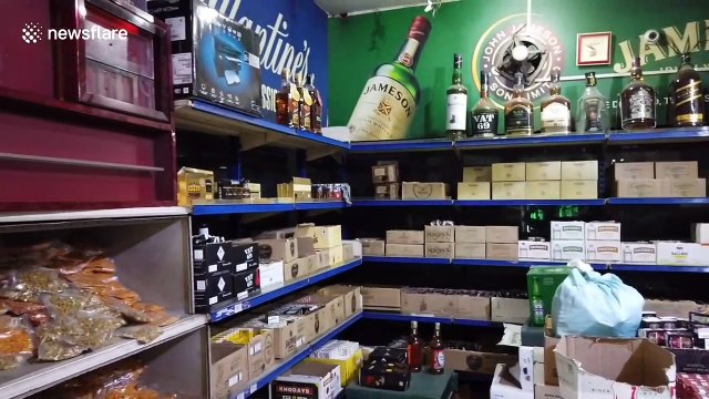 Huge queue spotted outside liquor store in India as it reopens after 41 days of lockdown