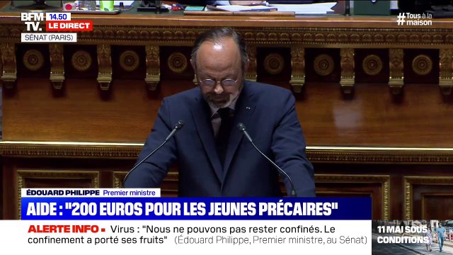 Edouard Philippe: Il n'y a pas, il n'y a jamais eu de stocks cachés de masques