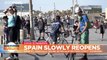 Joy and trepidation as Spaniards enjoy easing of restrictions