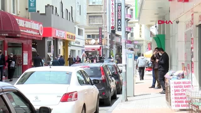 Samsun'da, kısıtlama sonrası alışveriş yoğunluğu